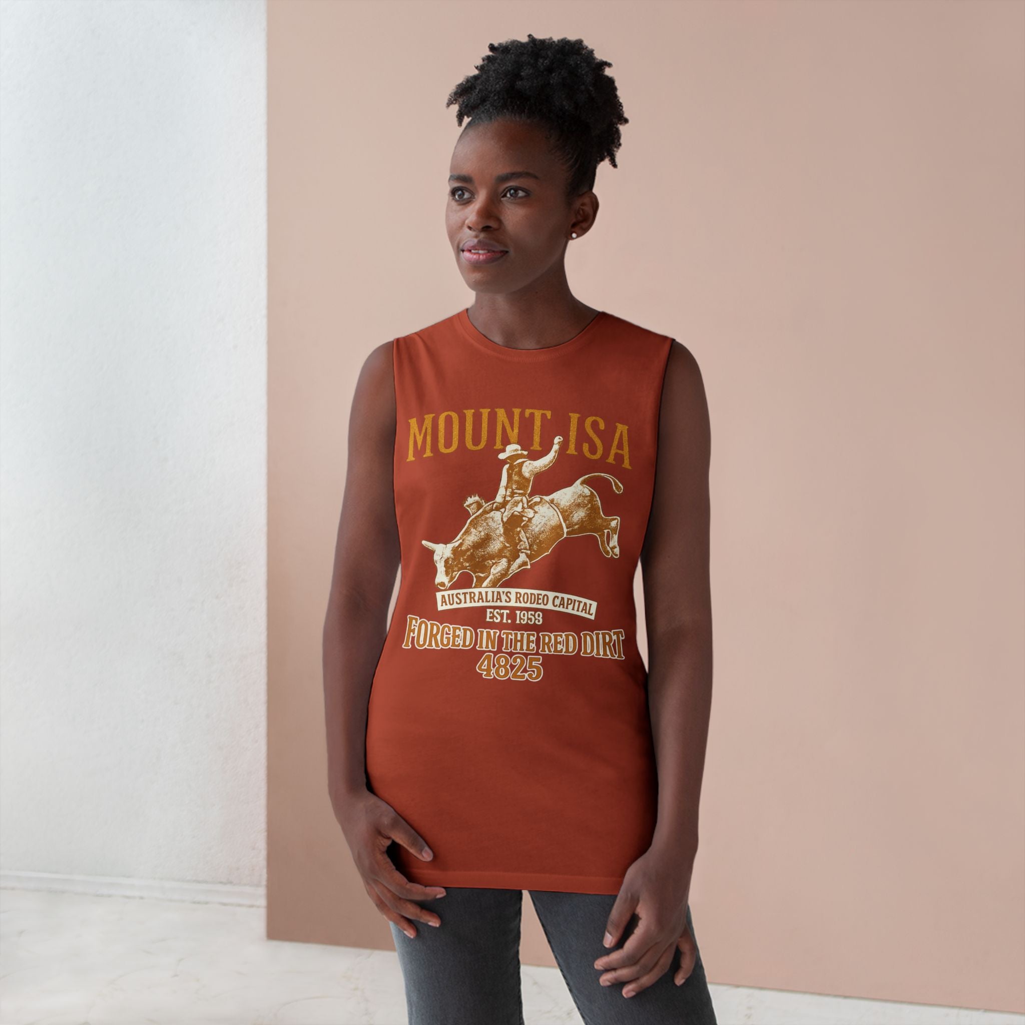 FORGED IN THE RED DUST Unisex Tank