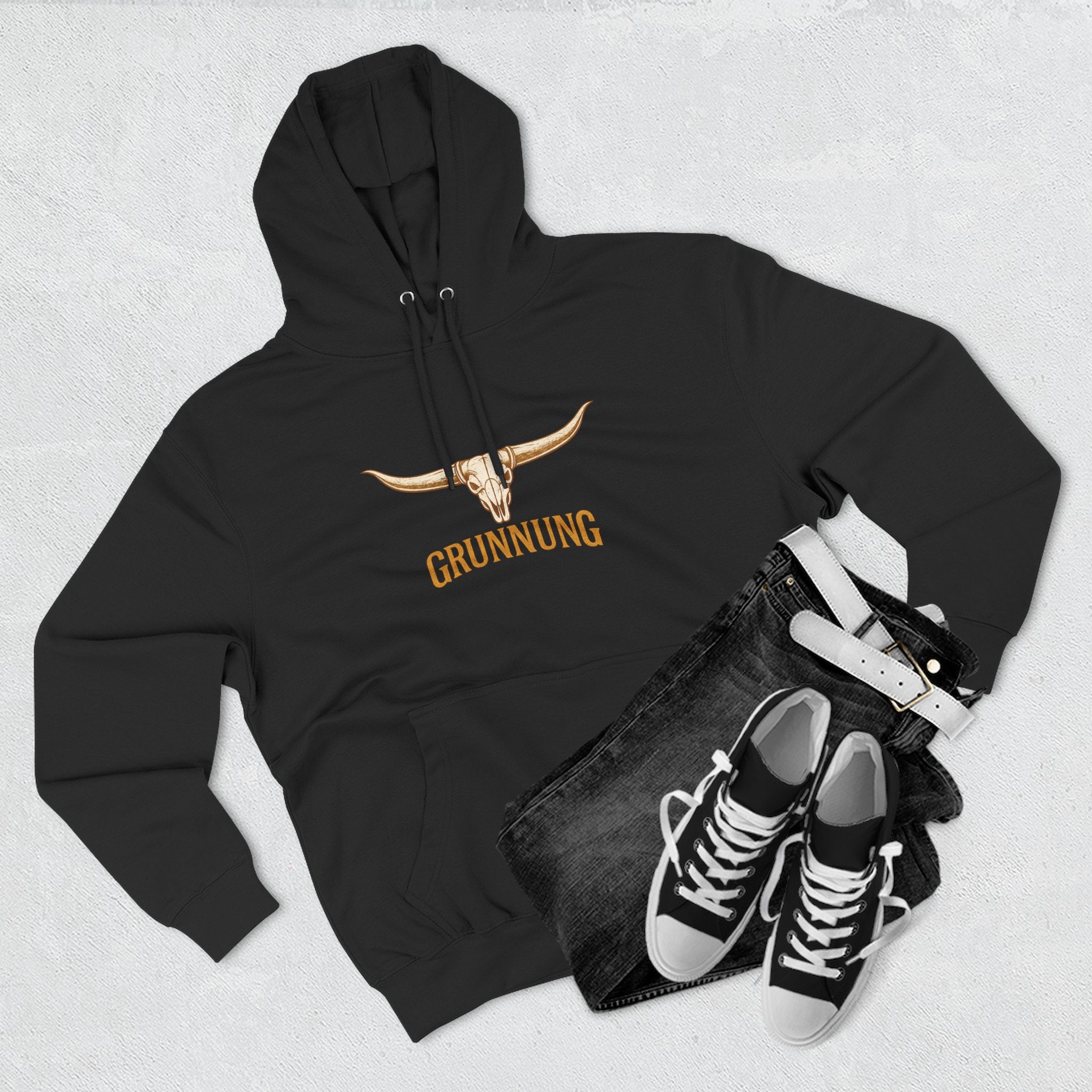 'Forged In The Red Dirt'  Premium Heavyweight Hoodie