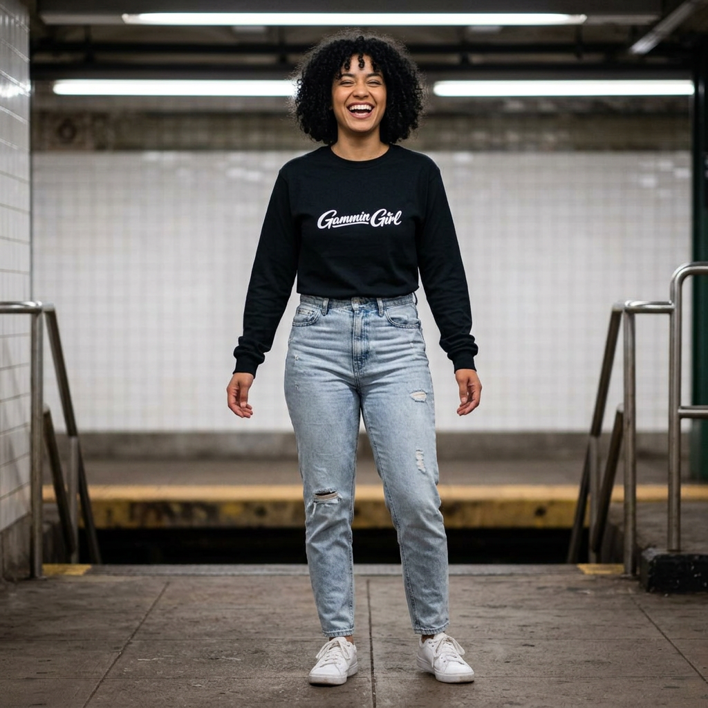 Gammin Girl Long Sleeve Tee