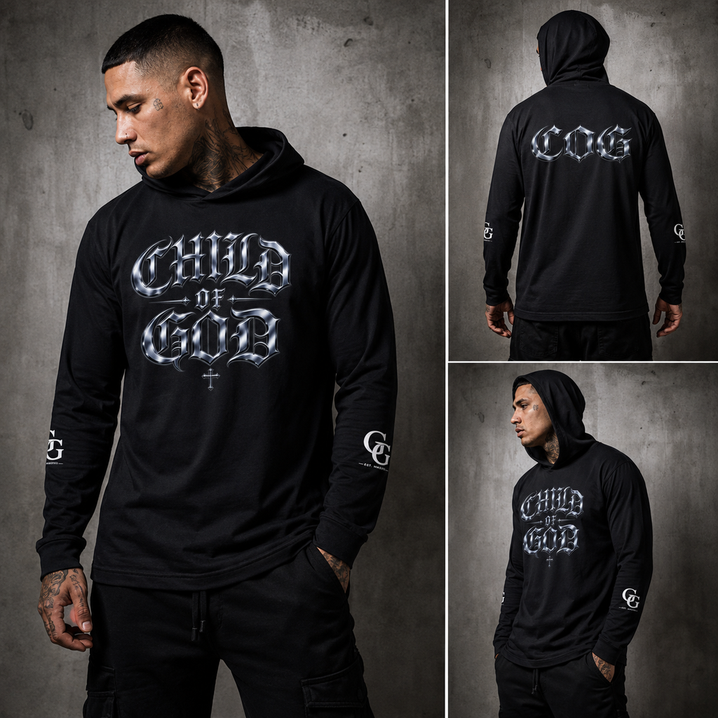 CHILD OF GOD Hooded Long Sleeve