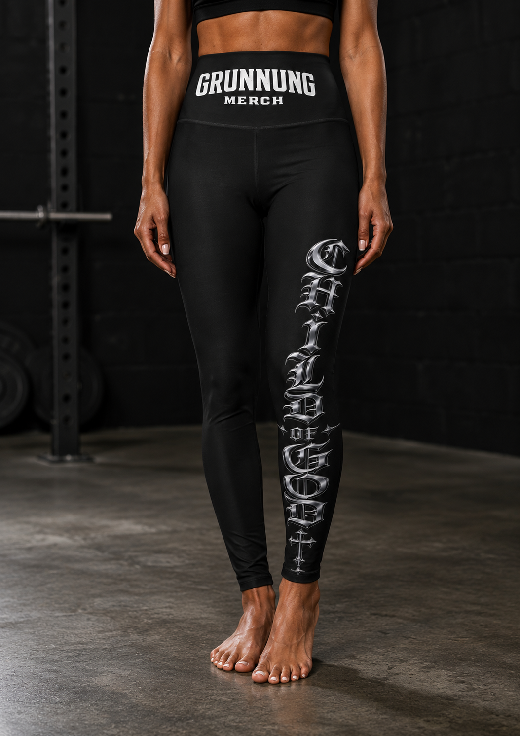CHILD OF GOD High-Waisted Leggings