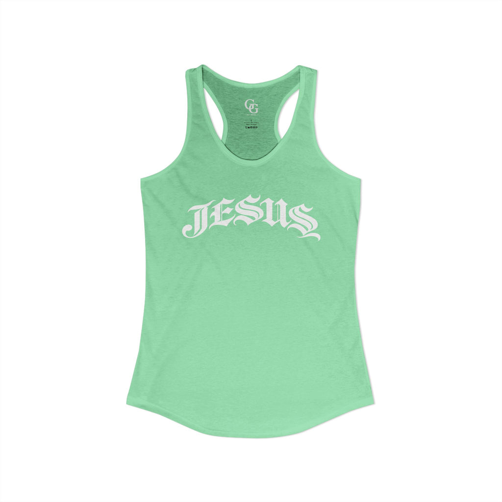 JESUS Women's Ideal Racerback Tank
