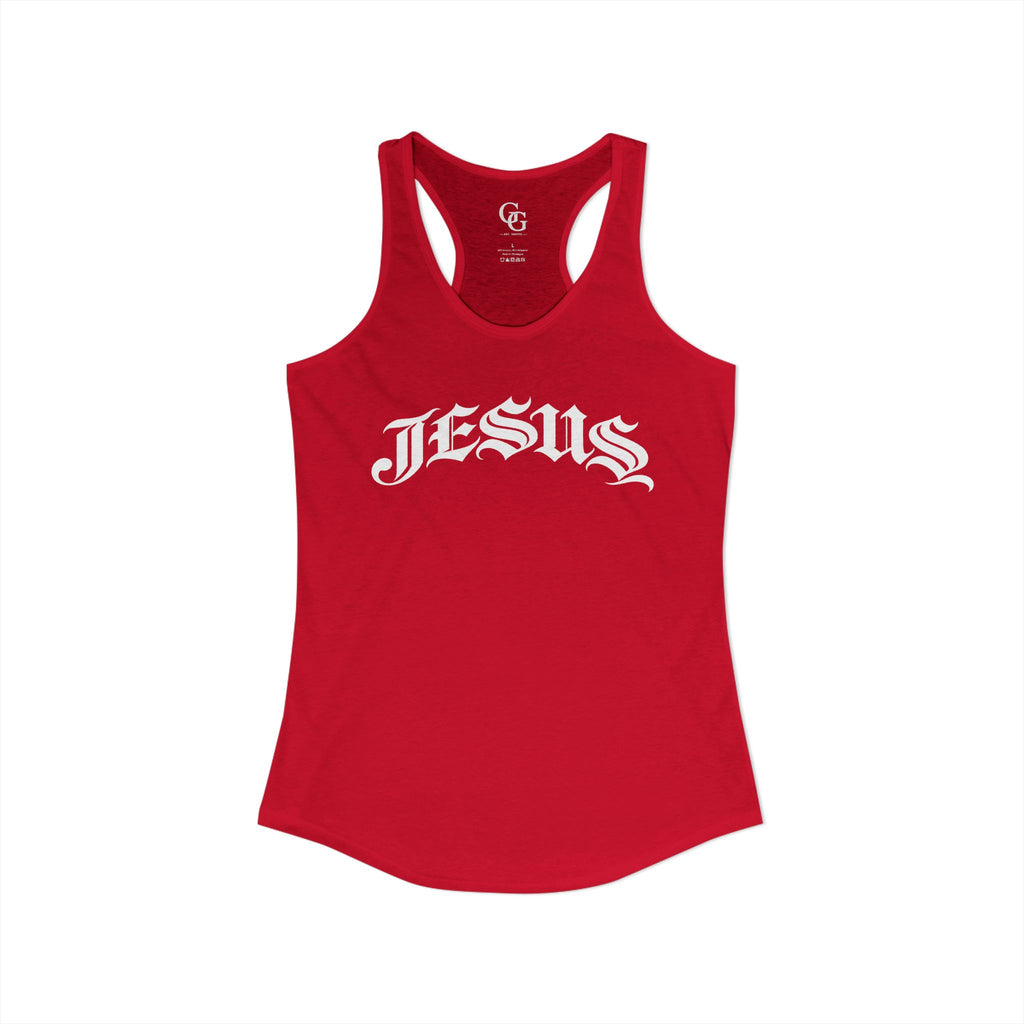 JESUS Women's Ideal Racerback Tank