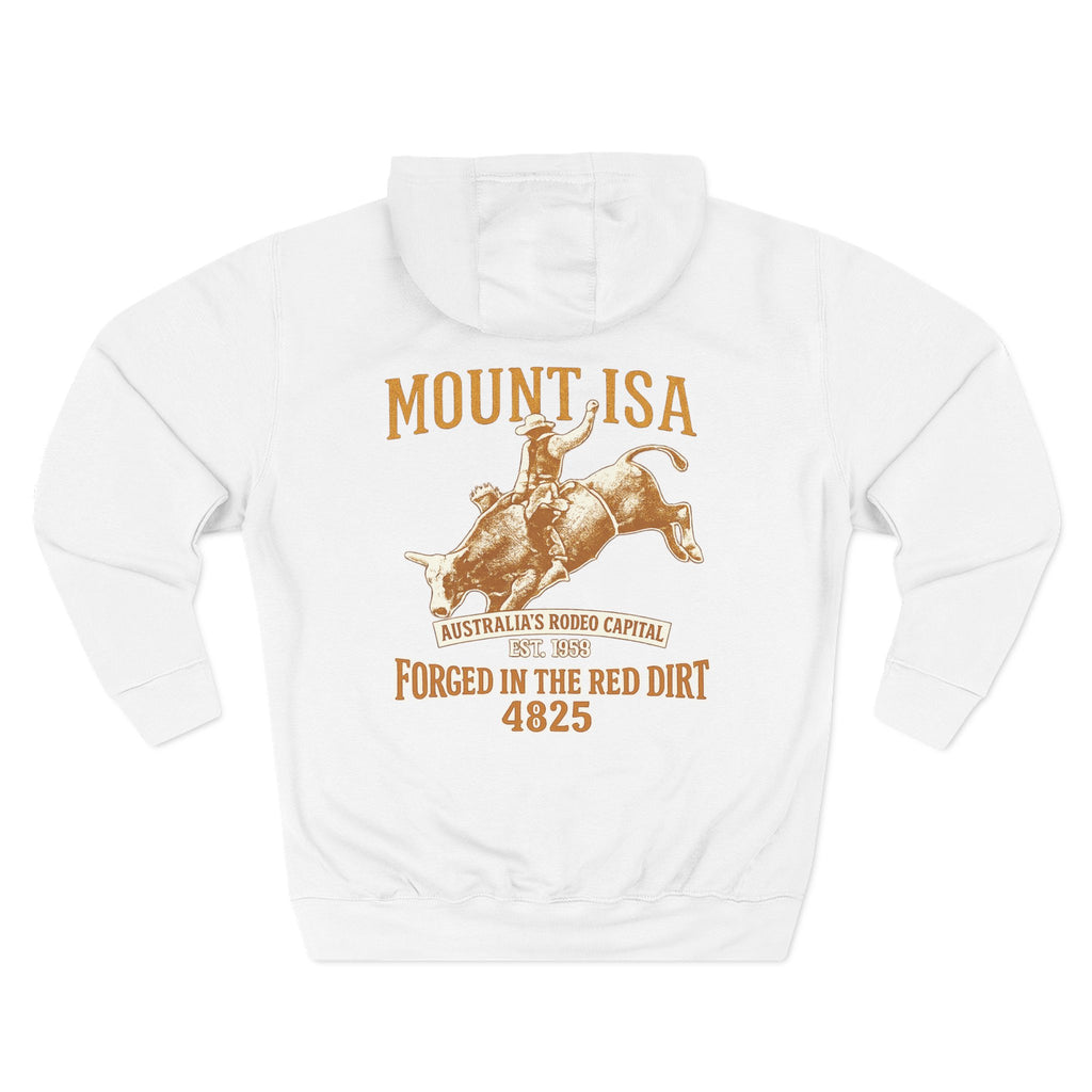 'Forged In The Red Dirt'  Premium Heavyweight Hoodie