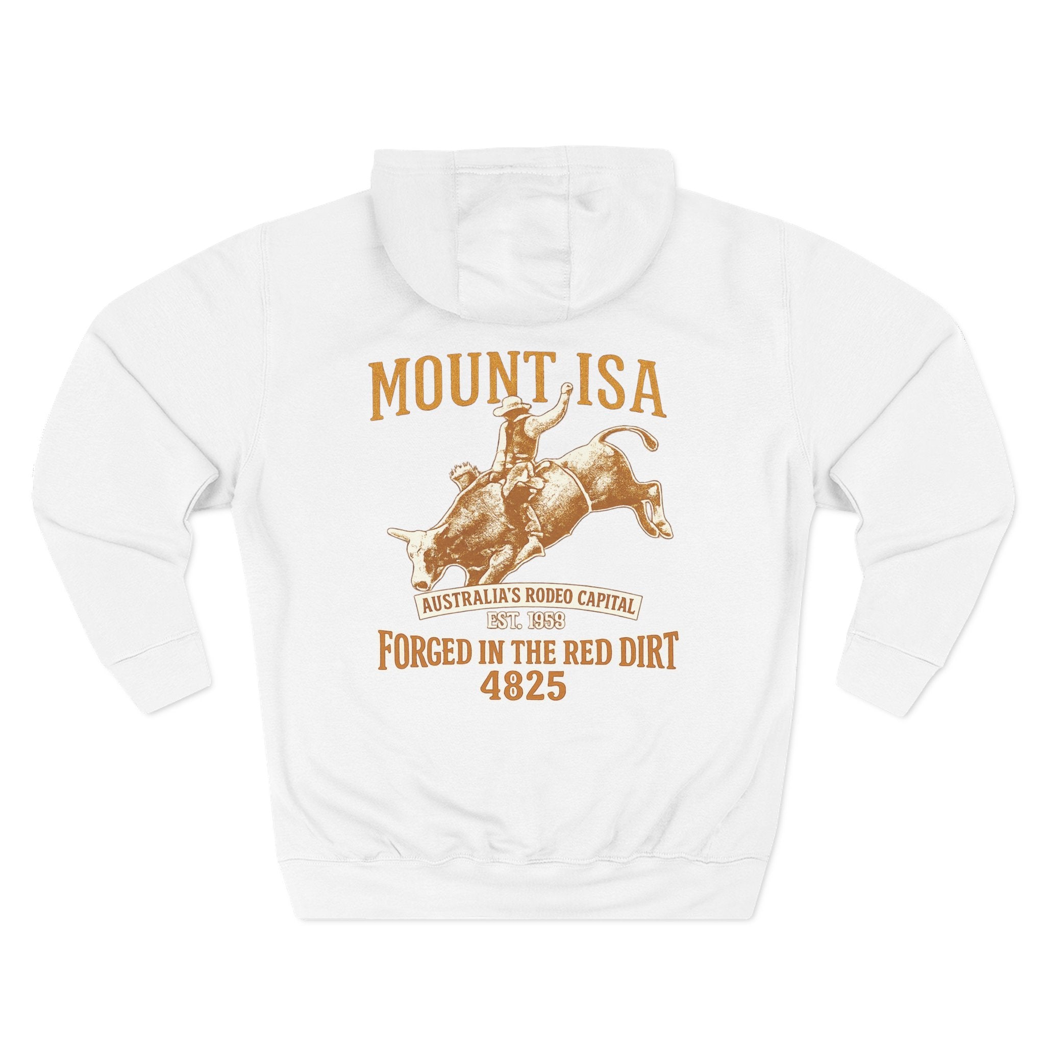 'Forged In The Red Dirt'  Premium Heavyweight Hoodie