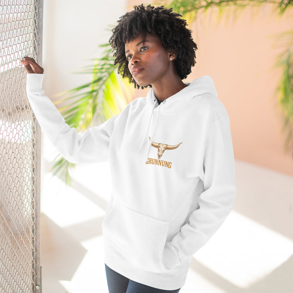 'Forged In The Red Dirt'  Premium Unisex Heavyweight Hoodie