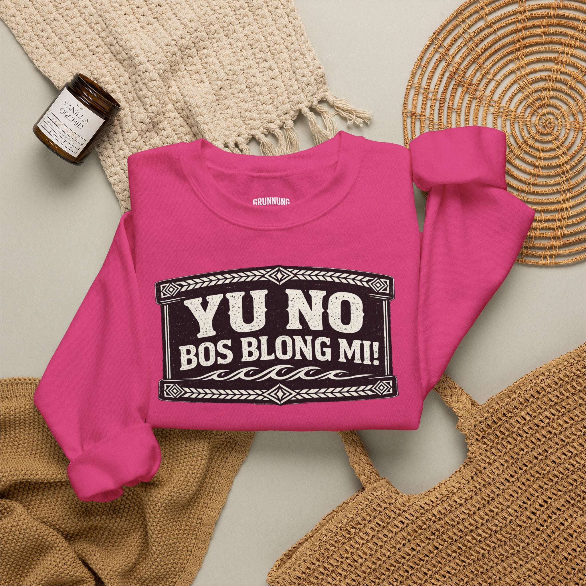 Yu No Bos Blong Mi Sweatshirt