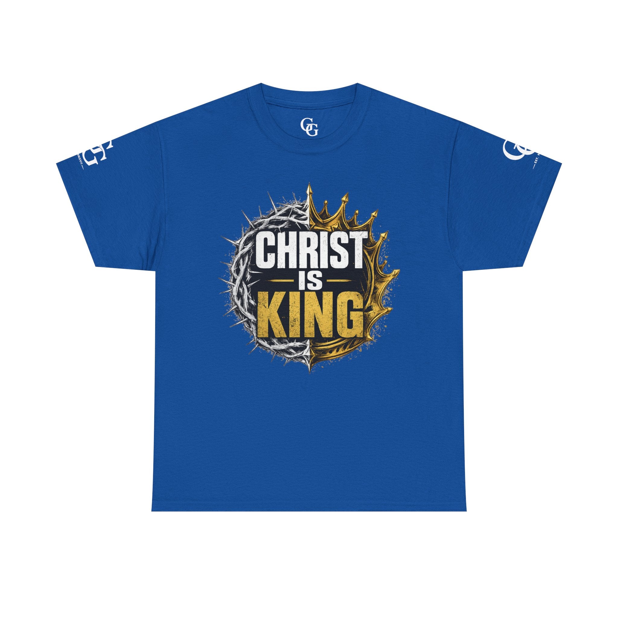 CHRIST IS KING – Christian Heavy Cotton T-Shirt
