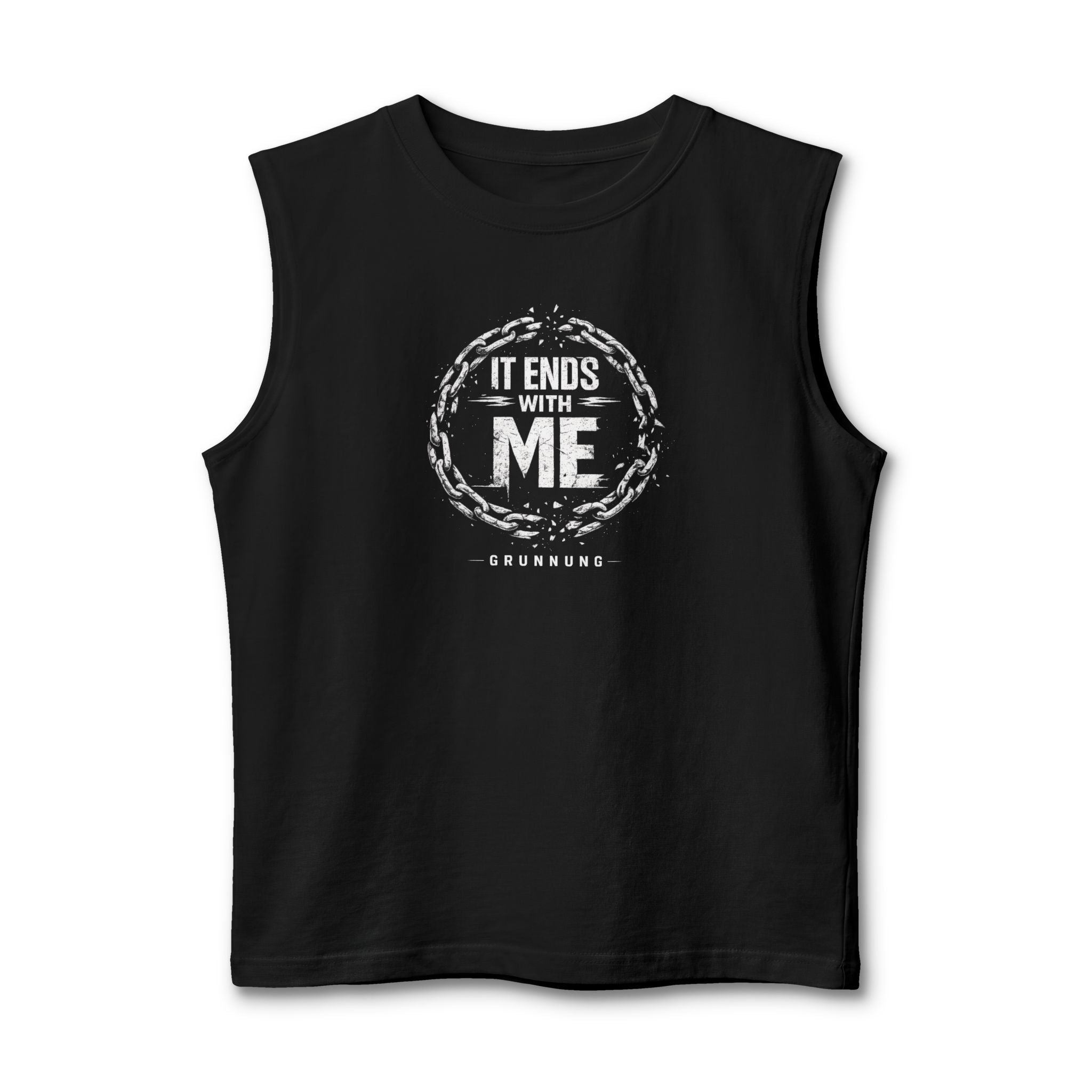 'It Ends With Me' Muscle Tank