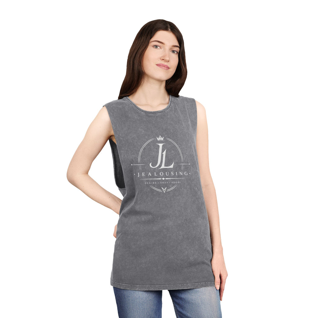 Unisex Jealousing Stonewash Singlet