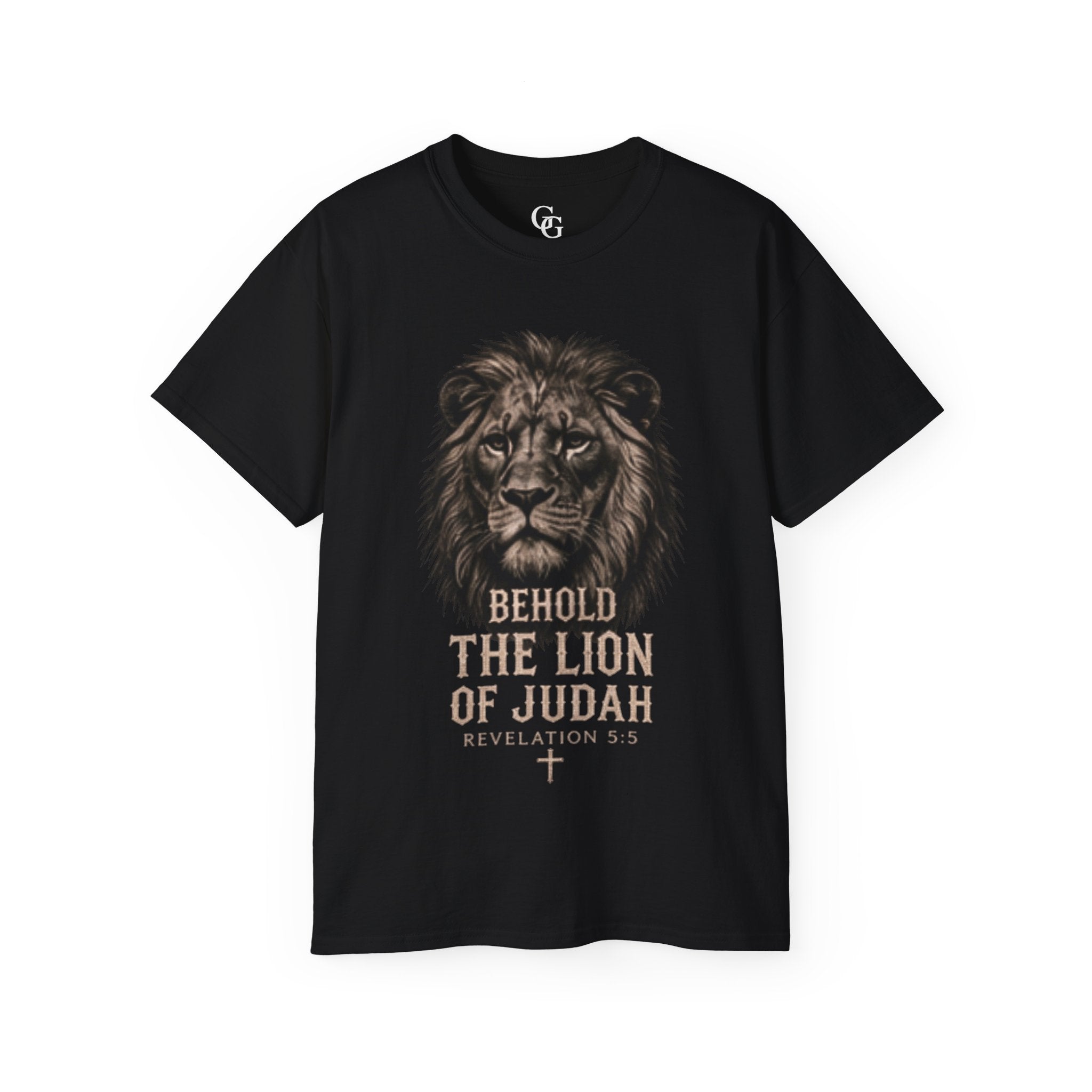 Lion of Judah T-Shirt — "Behold the Lion of Judah" Christian Faith Tee