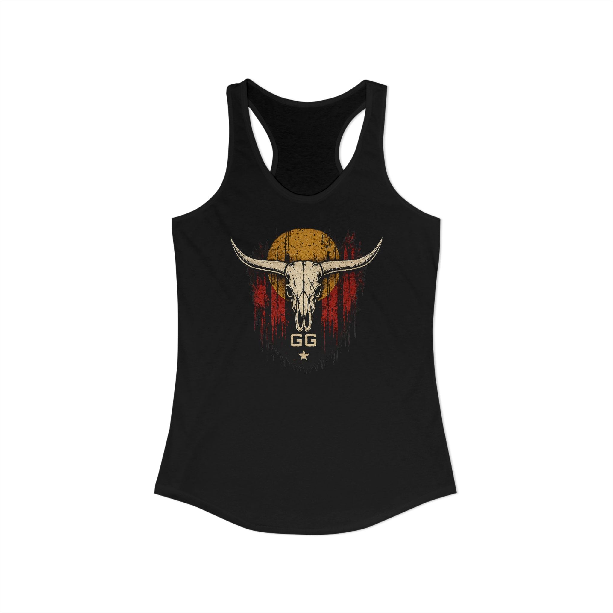 GG Longhorn – Aboriginal Edition Womens Tank Top