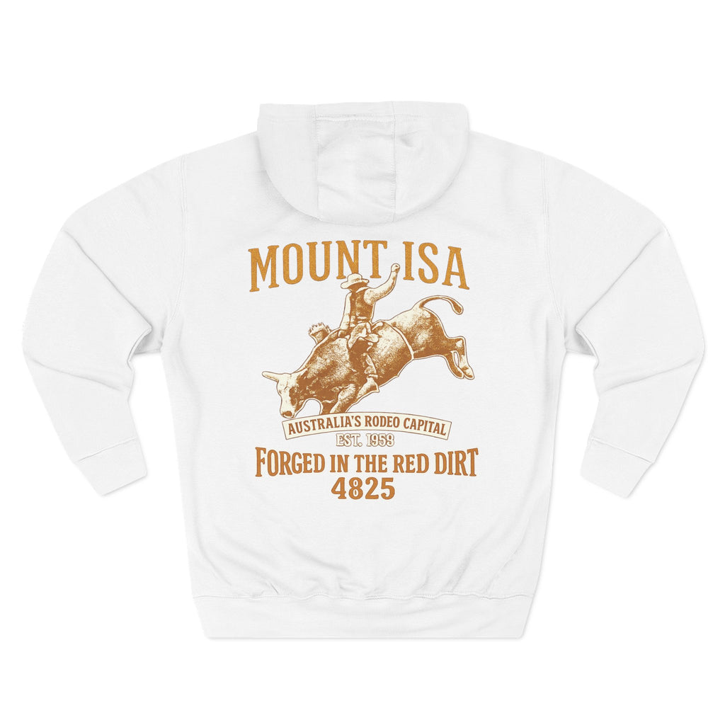 'Forged In The Red Dirt'  Premium Unisex Heavyweight Hoodie