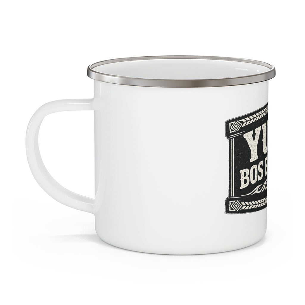 “YU NO BOS BLONG MI!” Enamel Mug