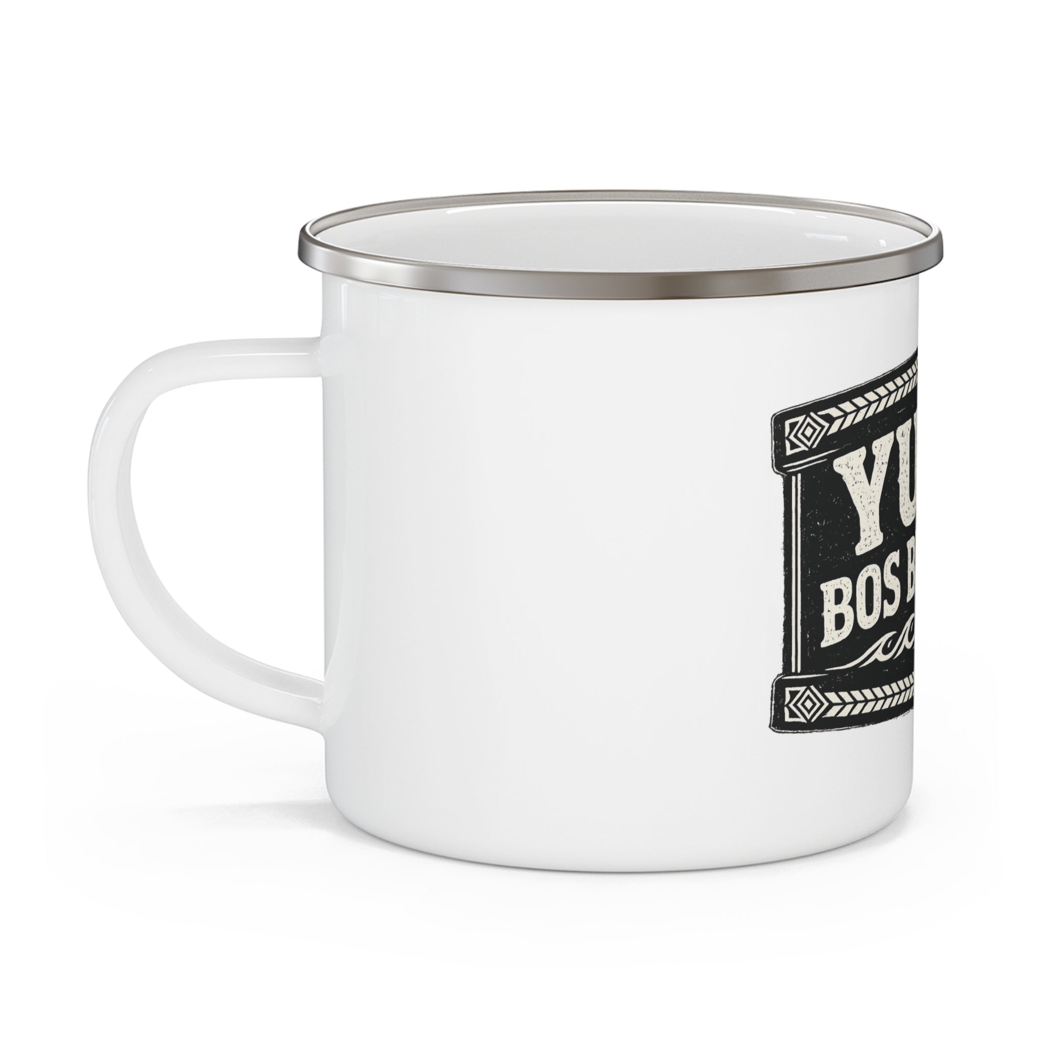 “YU NO BOS BLONG MI!” Enamel Mug