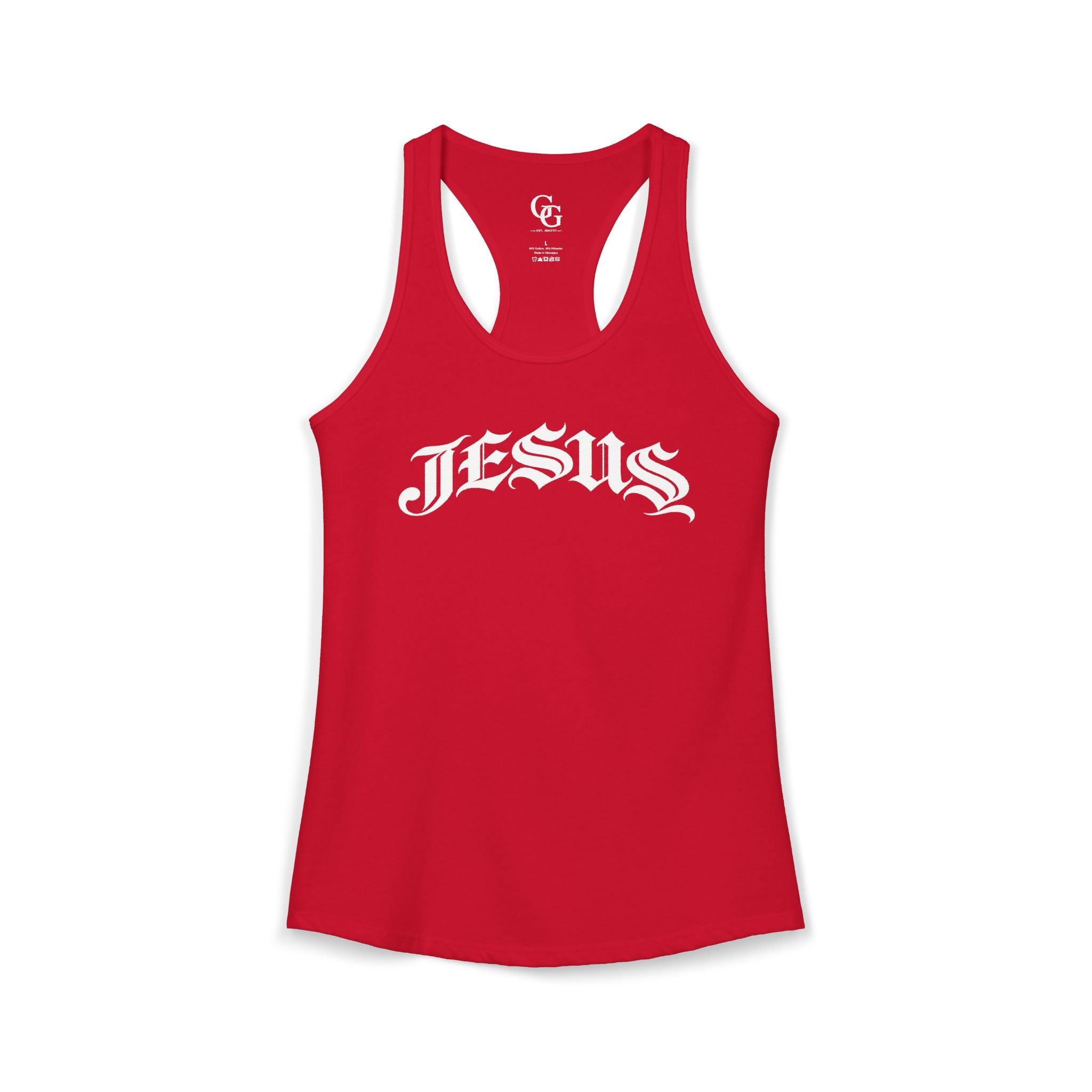 JESUS Women's Ideal Racerback Tank