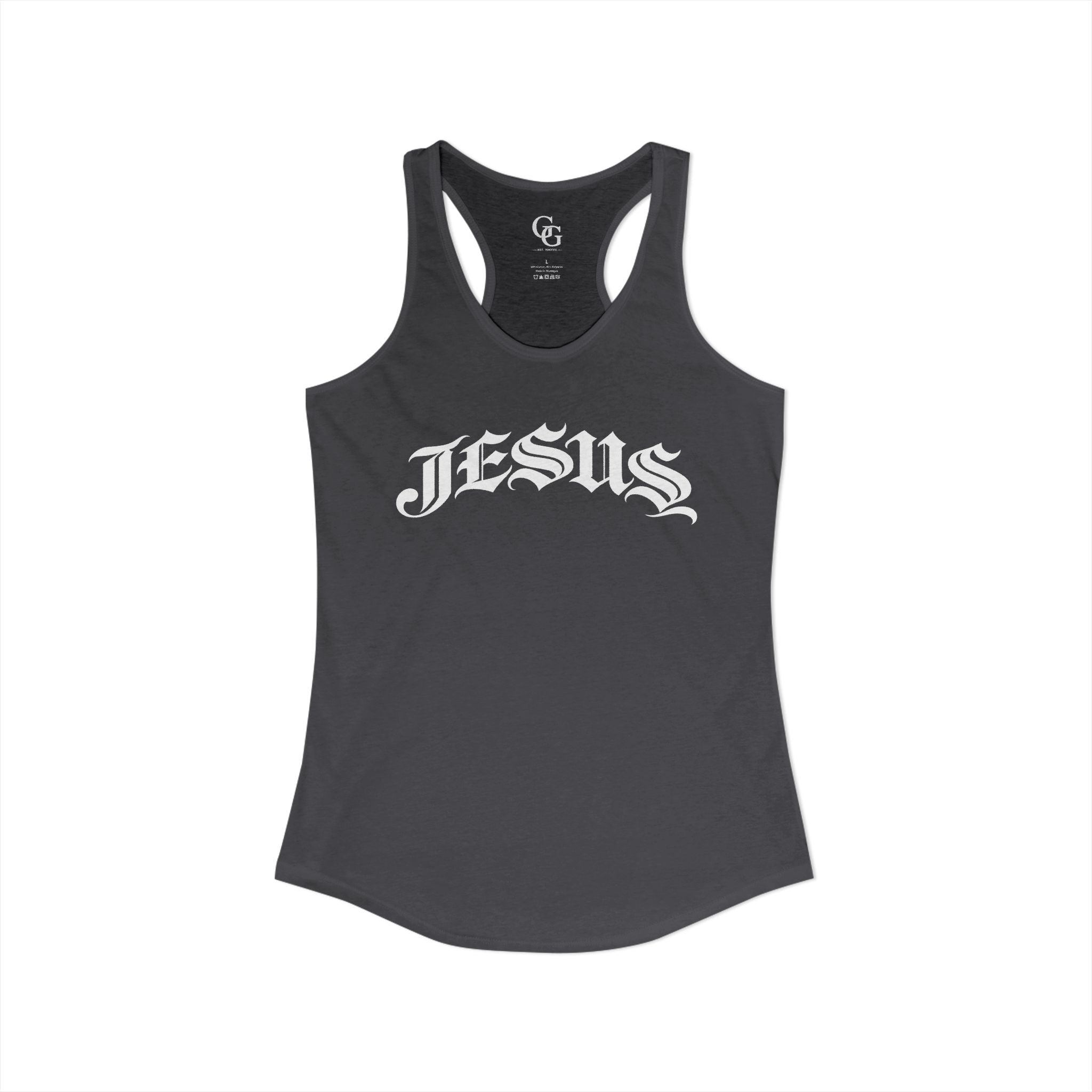 JESUS Women's Ideal Racerback Tank