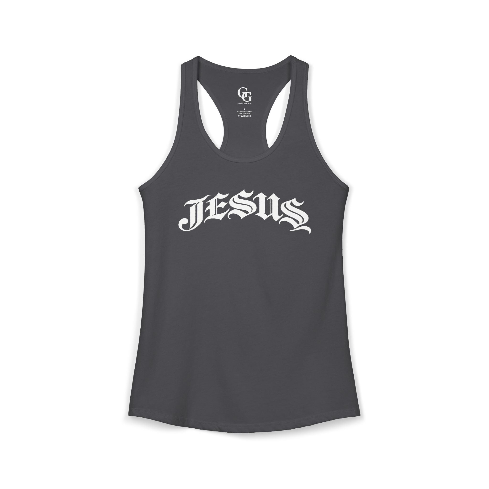 JESUS Women's Ideal Racerback Tank