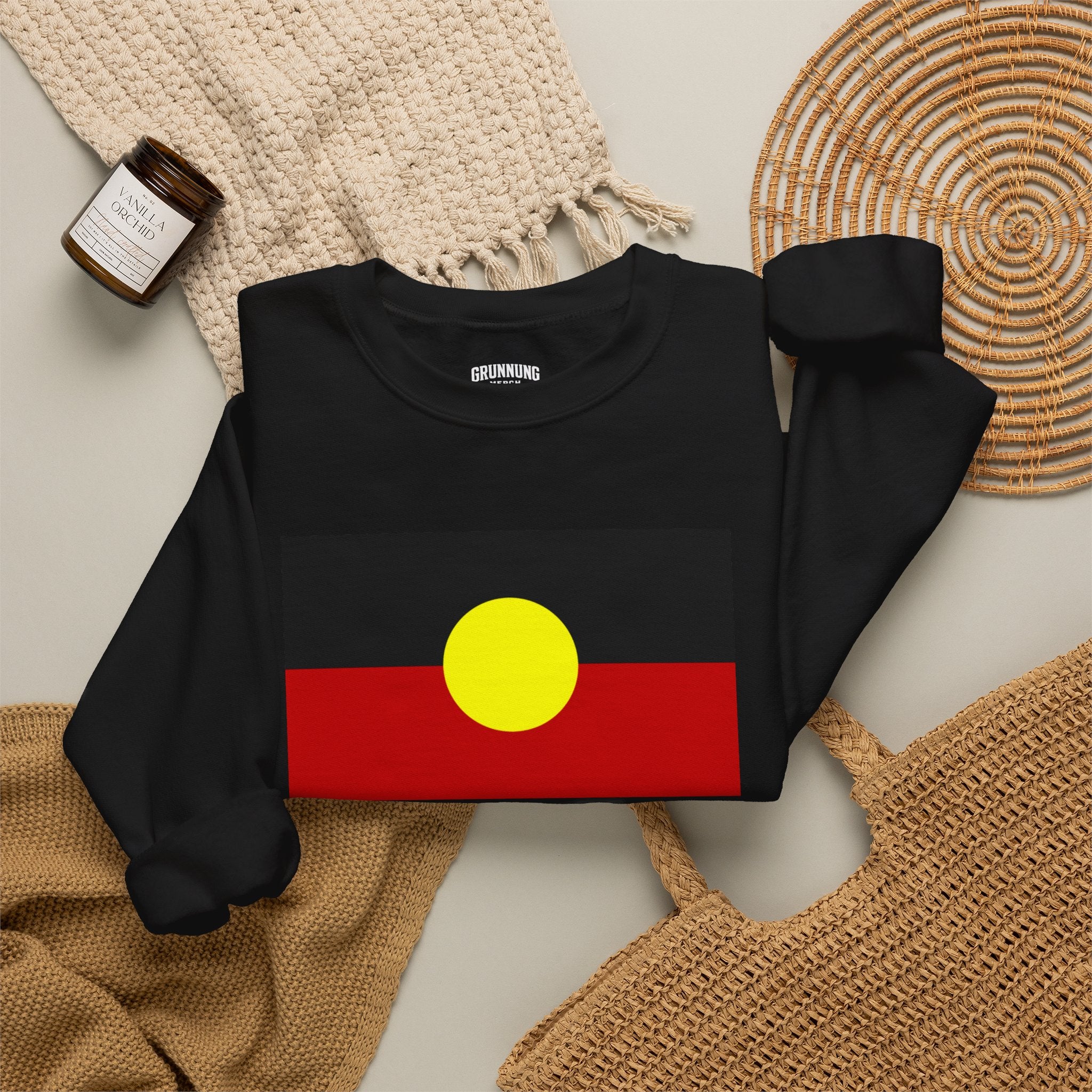 Aboriginal Flag  Sweatshirt