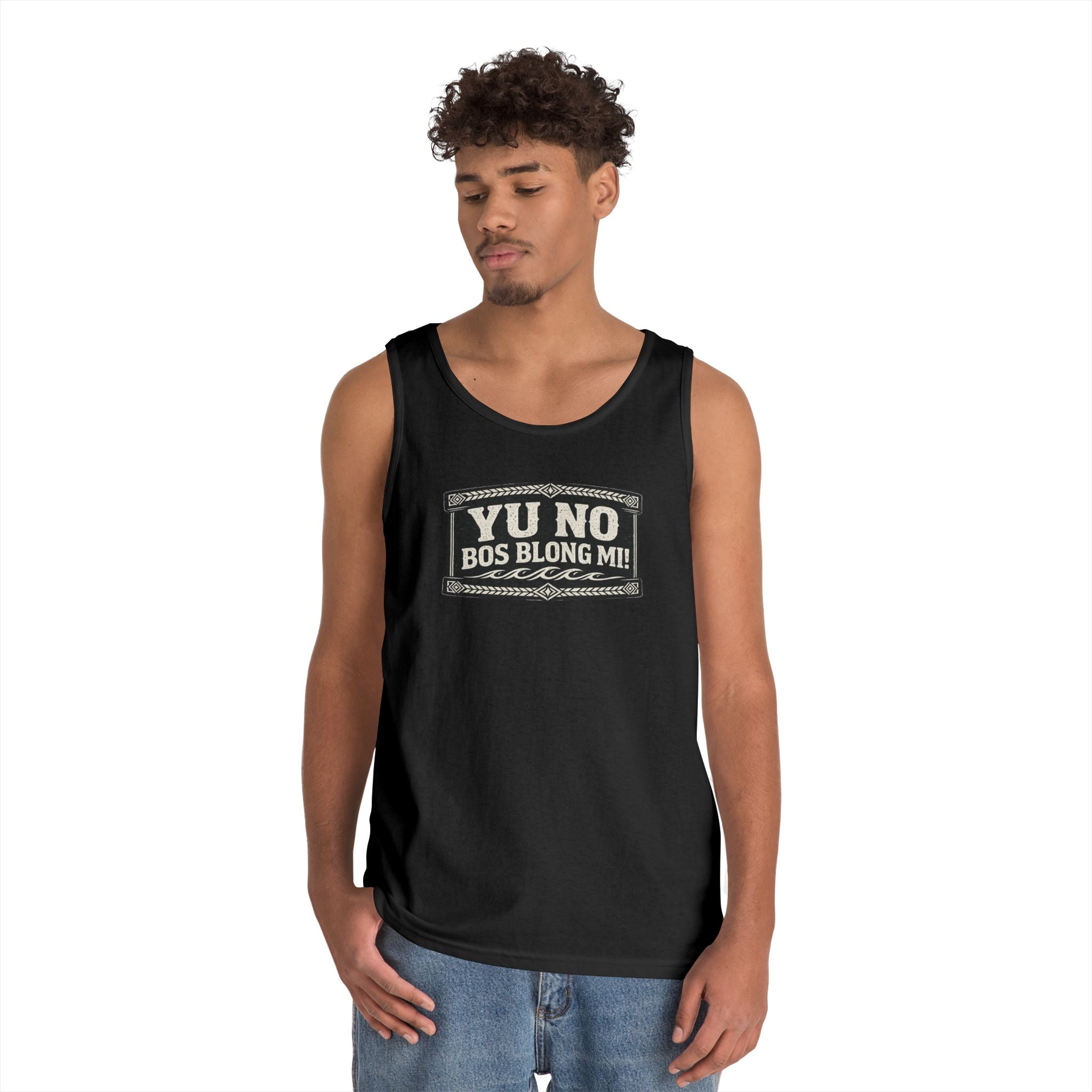 Yu No Bos Blong Mi Tank Top