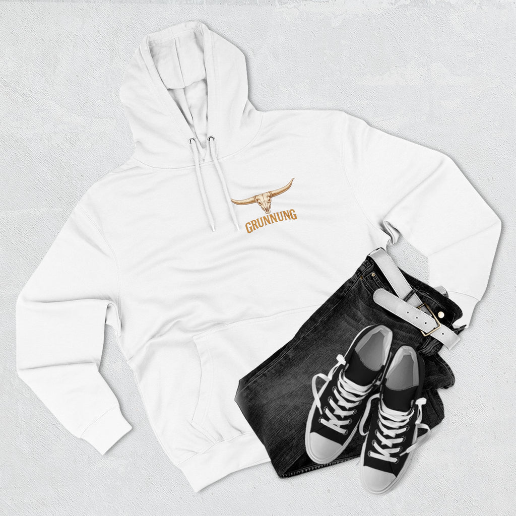 'Forged In The Red Dirt'  Premium Unisex Heavyweight Hoodie
