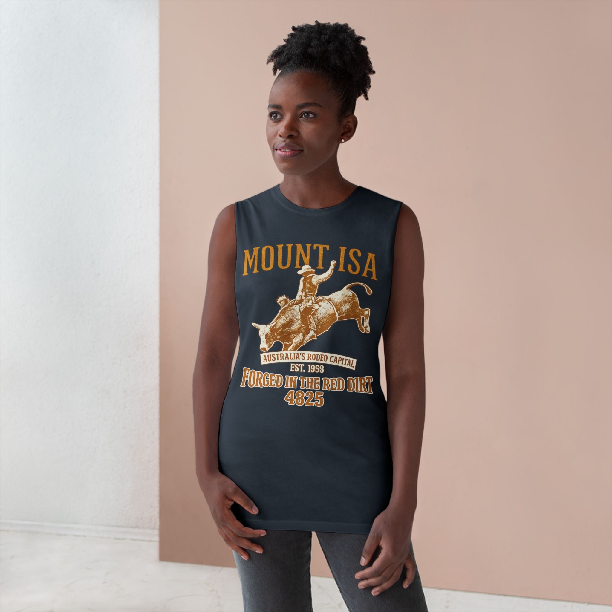FORGED IN THE RED DUST Unisex Tank