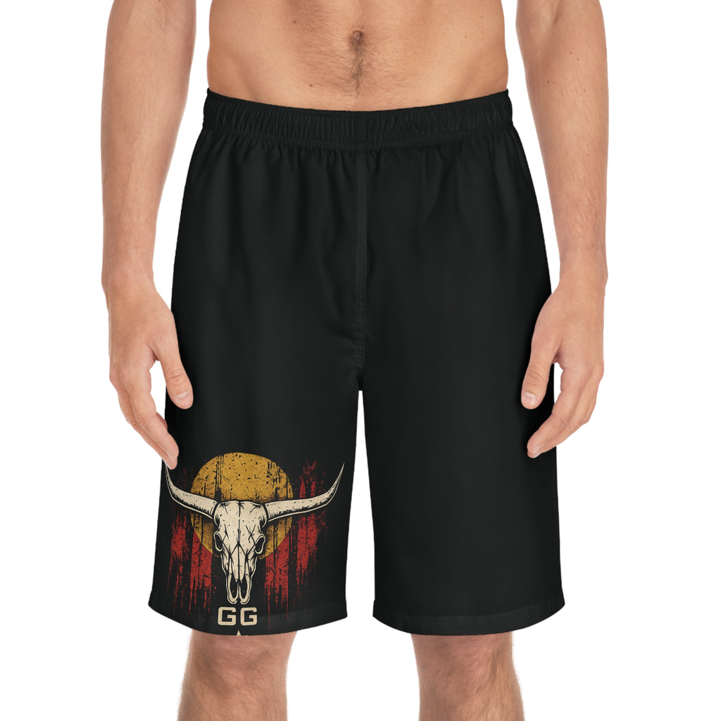 GG Aboriginal Longhorn Unisex Shorts