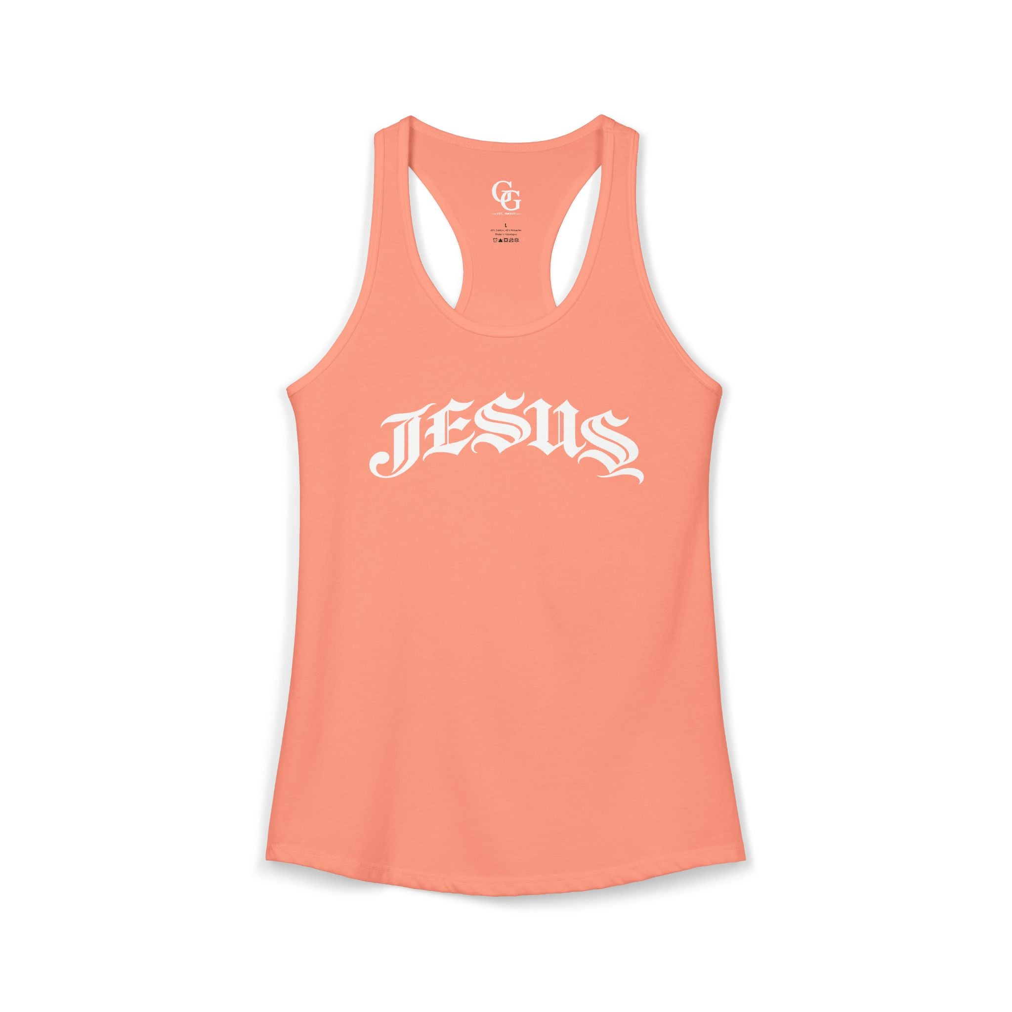 JESUS Women's Ideal Racerback Tank