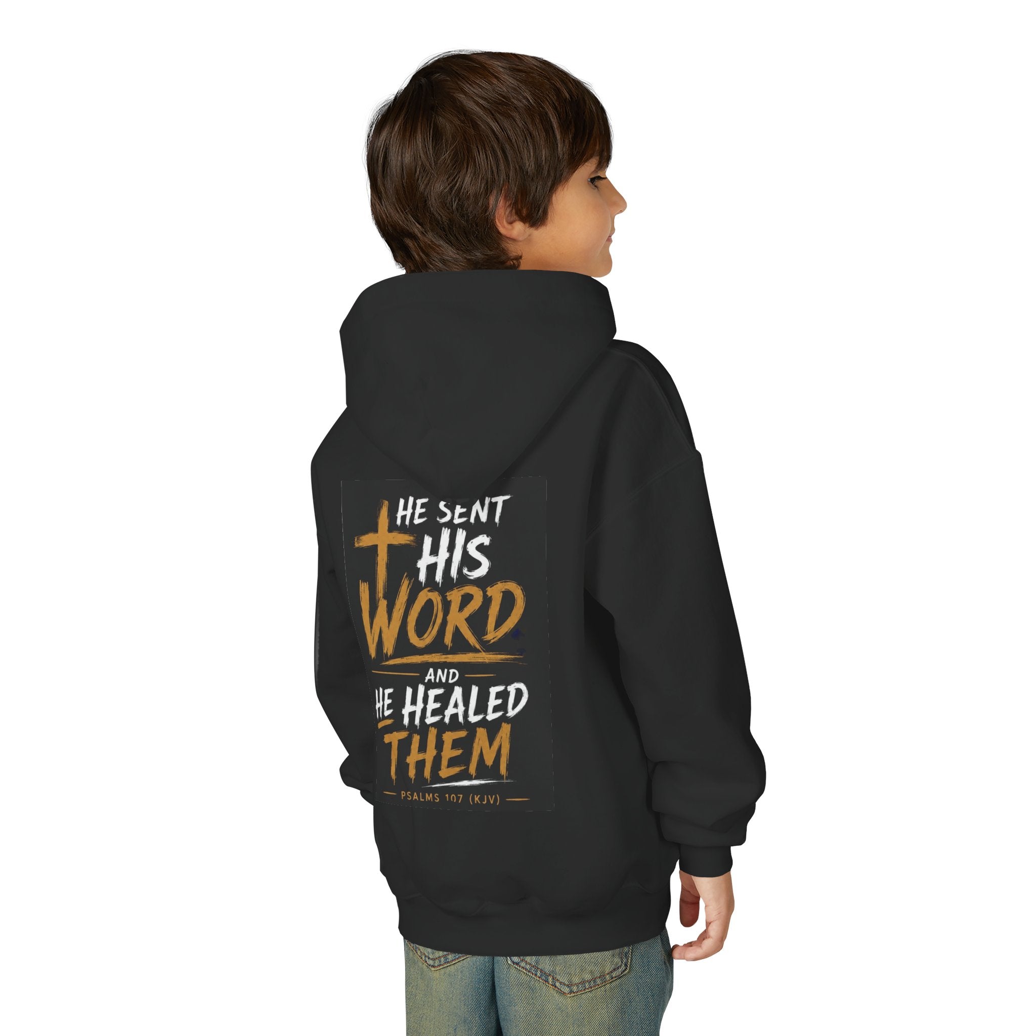 YYouth Heavy Blend Hooded Sweatshirt