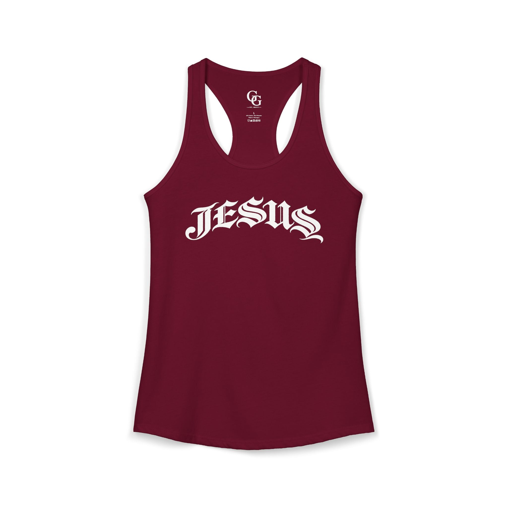 JESUS Women's Ideal Racerback Tank