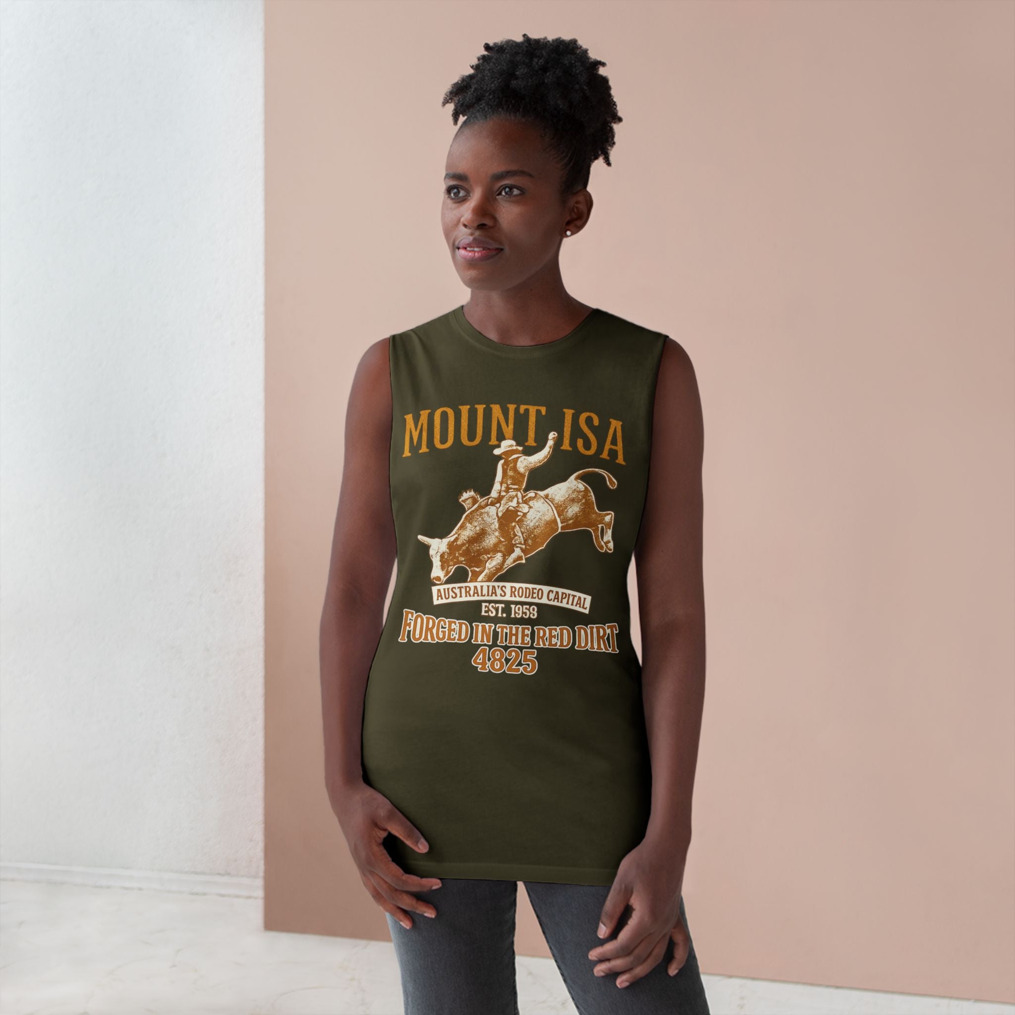 FORGED IN THE RED DUST Unisex Tank