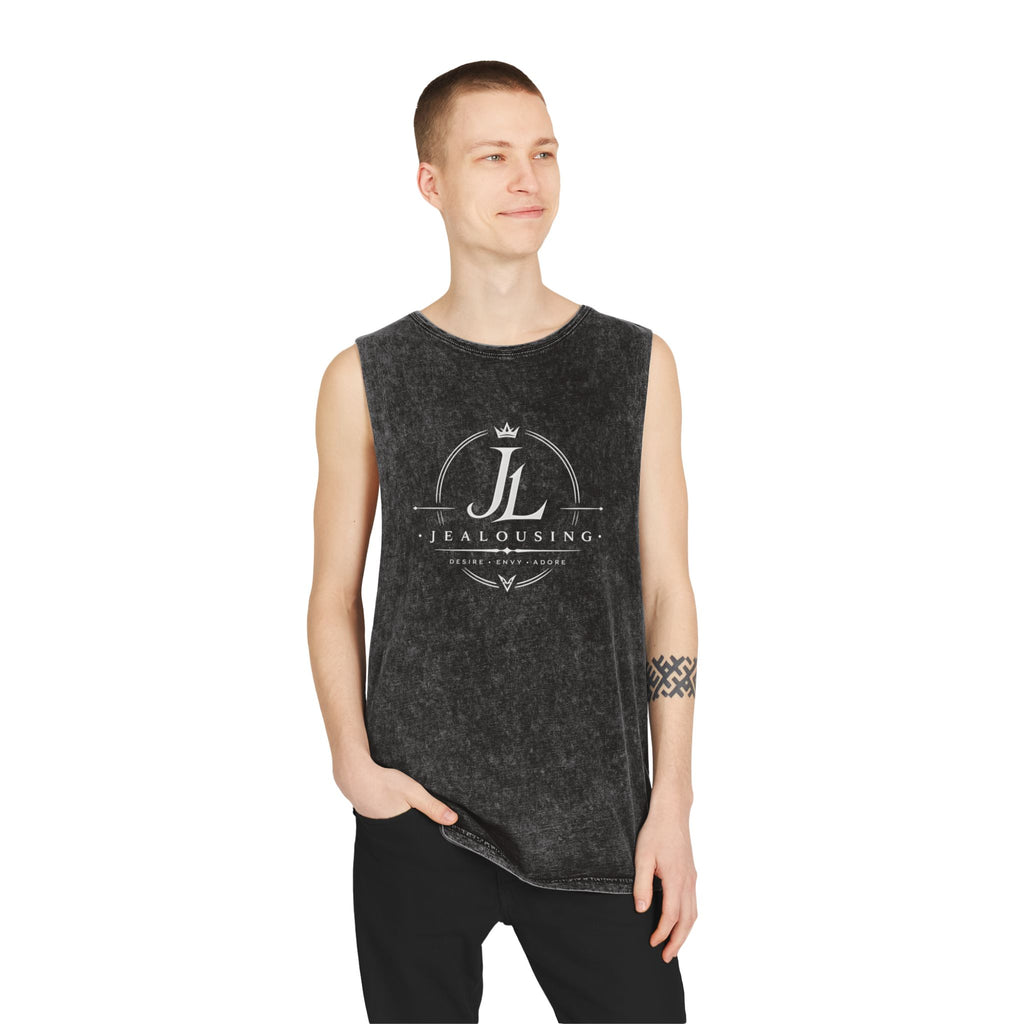 Unisex Jealousing Stonewash Singlet