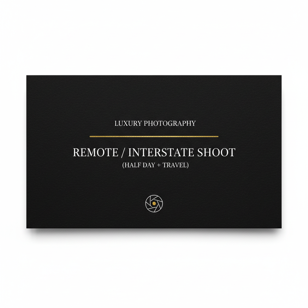 Remote/Interstate Shoot (Half Day + Travel) — GRUNNUNG