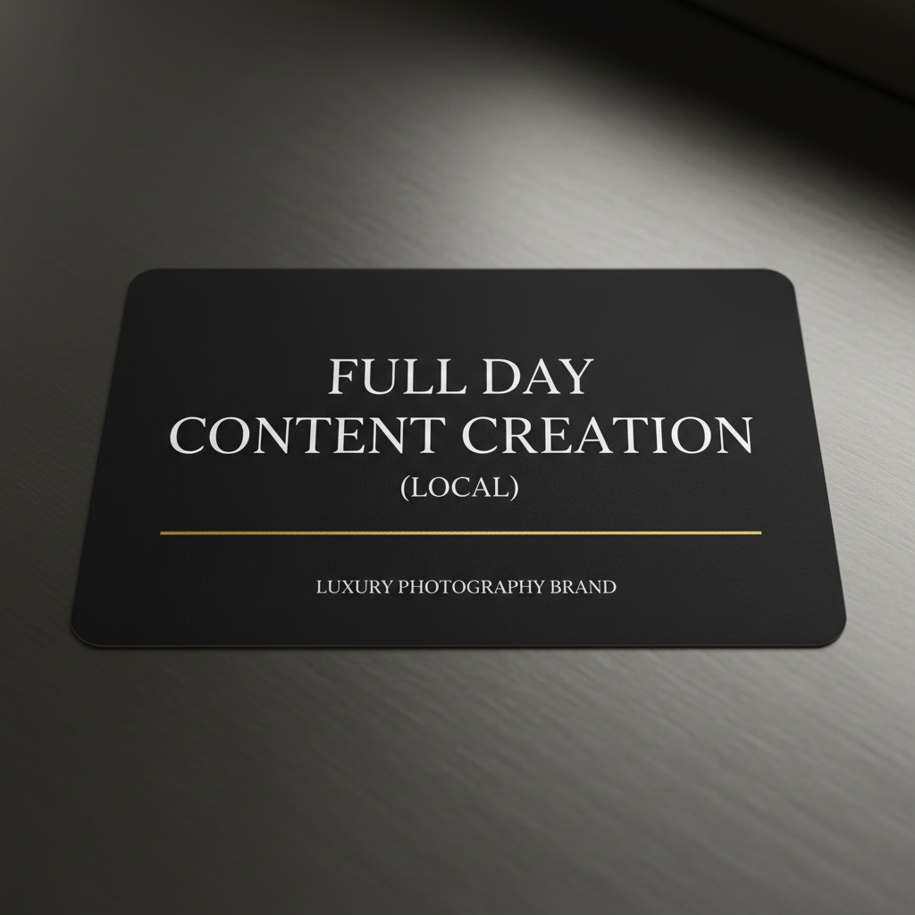 Full Day Content Creation (Local) — GRUNNUNG