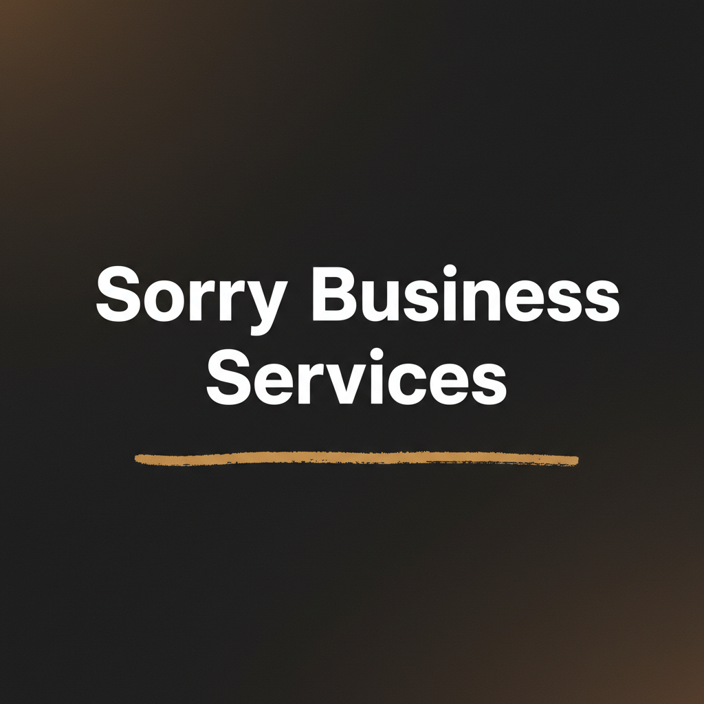 Sorry Business Services